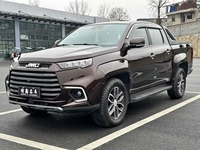 Pick-up JMC Yuhu9 2.0T Diesel à quatre roues motrices, automatique, d'occasion, économique, noir