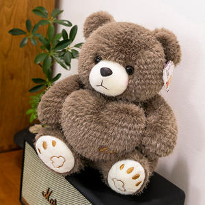 Orsacchiotto di Peluche a Forma di Cuore Super Morbido, Bambola da Abbracciare, Regalo per San Valentino e Festività - Product Image 3