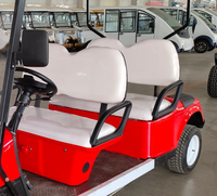Voiturette de golf électrique 4 roues 4 places, luxe, OEM personnalisable, freins à disque, batterie lithium/plomb-acide, moteur AC 3-5KW