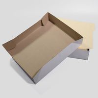 Dossier de classement en kraft recyclé écologique avec logo personnalisé, couleurs assorties, format A4, pour le bureau, l'école, la maison, organisation