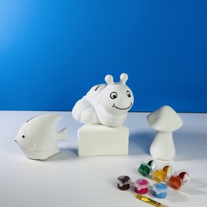 <span class=keywords><strong>Mignon</strong></span> Petit Animal Ornements DIY Graffiti Modèle <span class=keywords><strong>Coloriage</strong></span> Jouets Tirelire Éducative pour Enfants - Product Image 4