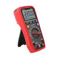 UNI-T UT61E + Multimeter Digital profesional, Tester kapasitansi arus tegangan AC DC True RMS jangkauan otomatis