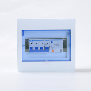 Boîtier de distribution <span class=keywords><strong>électrique</strong></span> en plastique QHECO Q1-Blue à montage en surface, 220V, 6/16 prises, utilisation intérieure, disjoncteur - Product Image 6