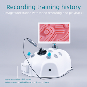 Caja de Entrenamiento Laparoscópico <span class=keywords><strong>Simulador</strong></span> de Entrenamiento de Endoscopia Caja de Entrenamiento <span class=keywords><strong>Simulador</strong></span> de Laparoscopia Endotrainer para Práctica de Sutura - Product Image 2