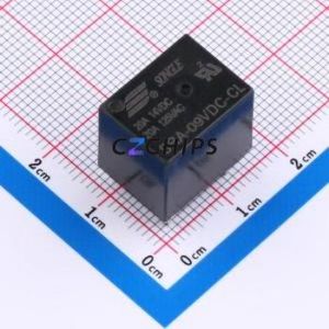 SRA-9VDC-CL Power Relay Through hole Component (THT),12.4x16mm Relay 9V 1 Changeover: 1C (SPDT-Changeover)::: 5 20A-14VAC - Product Image 1