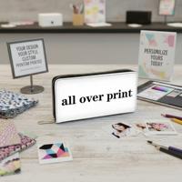Dompet Resleting Minimalis Wanita Desain Mewah Kustom Murah Sederhana Sublimasi