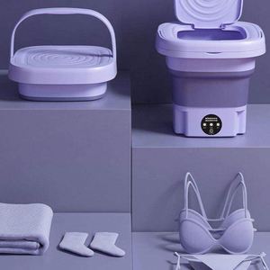 Lavadora Portátil Plegable Eléctrica de 8L, Mini Lavadora Todo en Uno para Ropa de Bebé con Centrifugado - Product Image 6