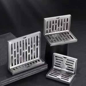 YOTO防臭バスルームフロア排水L字型厚角排水フロア排水サイド列L字型 - Product Image 3