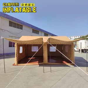 Opblaasbare Canvas Picknick Tent Air Camping Buis Tent Voor Saoedi-arabi Ë En Midden-oosten Markt