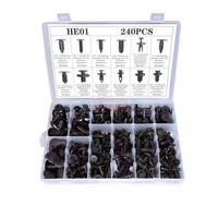 Fixation et rangement des Clips automatiques, 50/240 pièces