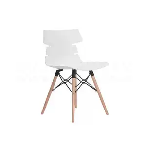 Stable Leisure Four Legs Plastic Chair for Five Star Hotel