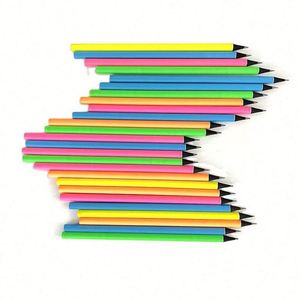 ชุดดินสอสี 6 สี ทรงกลม ไม้สีดำ ทาสีคุณภาพพรีเมียม อุปกรณ์ศิลปะ ขายดี - Product Image 4