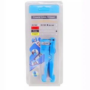 Dénudeur de câble coaxial pour tube tampon 45-162 45-163 45-165, Dénudeur de câble coaxial et de fibre optique, Découpeur de câble fibre optique blindé - Product Image 2