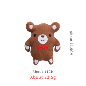 Jouets en peluche pour chats en gros, animaux de dessin animé mignons, jouets interactifs en peluche pour animaux de compagnie, jouets en peluche pour chats avec herbe à chat - Product Image 3