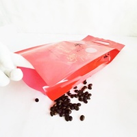 Sachet d'emballage de riz en plastique personnalisé avec poignée, fenêtre entièrement imprimée et soufflet latéral, pour 1kg, 2kg, 5kg, 10kg