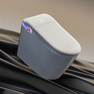 Buse ultraviolette automatique nouvellement conçue chauffage intégré Siphon vocal chasse directe mousse bouclier siège toilette toilette intelligente - Product Image 4