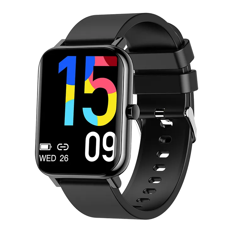 New Arrival Music Smart Watch 1.7 inch Full Touch Screen Super Thin 10mm Body Long Battery Life Health Monitor ST22 Smart Watch