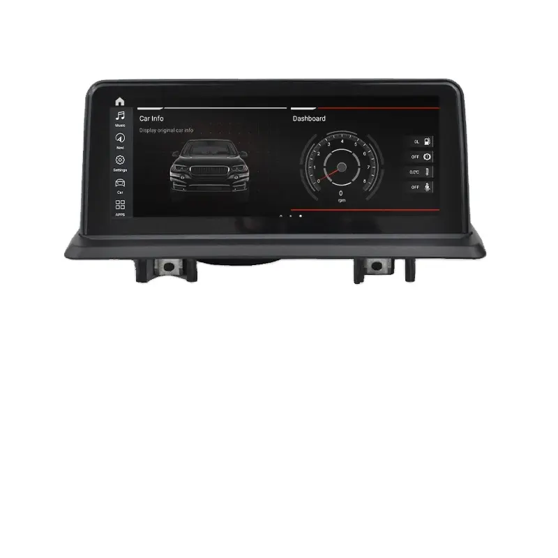 Pemutar DVD mobil Android, layar sentuh Radio mobil navigasi GPS pemutar DVD Stereo Multimedia Audio sistem untuk BMW 1 Series 2007-2011 dengan DSP GPS