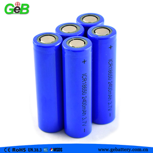 ราคาโรงงาน GEB แบตเตอรี่ลิเธียมไอออน 5C 18650 3.7V 2400mah แบบชาร์จได้ สำหรับเครื่องมือไฟฟ้า - Product Image 4