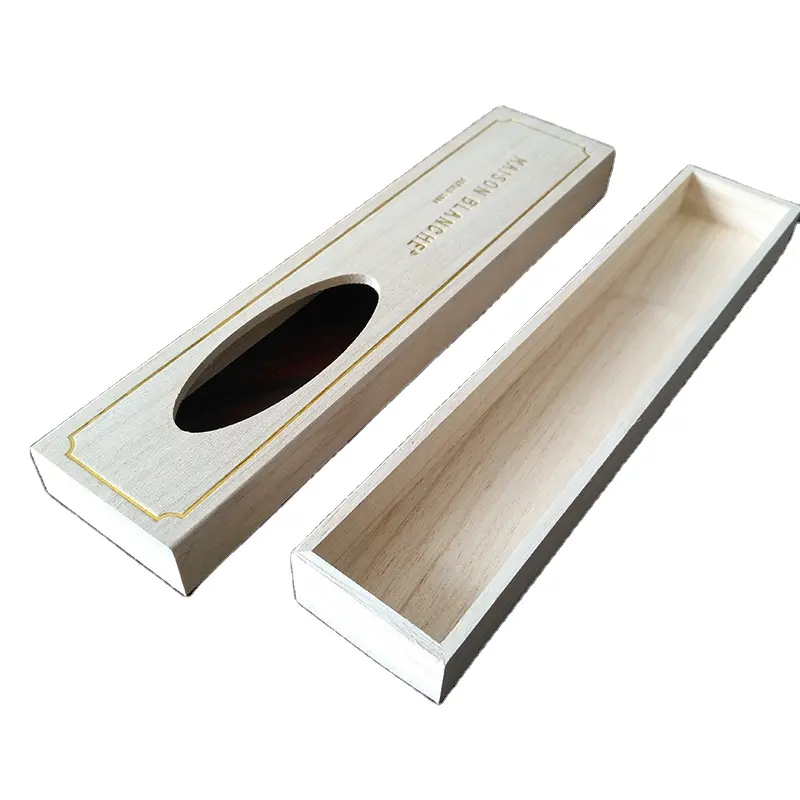 Manufacturers processing custom export trade rectangular Japanese wooden box paulownia box packaging box