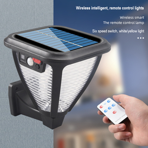 <strong>Solar</strong> Garden <strong>Outdoor</strong> Waterproof LED Garden Column <strong>Light</strong> Channel <strong>Light</strong> Wall <strong>Light</strong> - Product Image 6