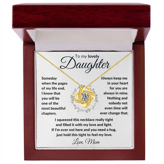 Necklace (gold) + C card light box