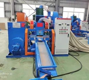 Bottom Price Top Rank Automatic Copper Cable Wire Granulator Recycling Machine For Separate Scrap Copper Pvc Wires