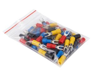 Terminaux de câblage de type SVS, fourches à sertir, en cuivre, soudés sous pression, étamés, isolés en PVC - Product Image 4