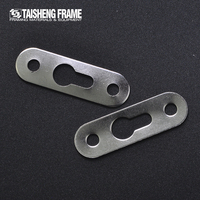 Accessoires de cadre Photo TS-K301 11*38mm petite taille cadre en fer mousqueton cintre avec traitement électrolytique à vis
