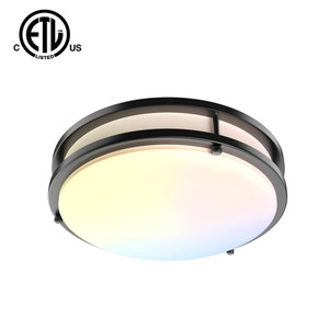 <span class=keywords><strong>Plafonnier</strong></span> LED 12 pouces avec garantie <span class=keywords><strong>de</strong></span> 5 ans, 15W, 5CCT sélectionnables, montage encastré pour chambre à coucher/cuisine/<span class=keywords><strong>salle</strong></span> <span class=keywords><strong>de</strong></span> <span class=keywords><strong>bain</strong></span> - Product Image 1