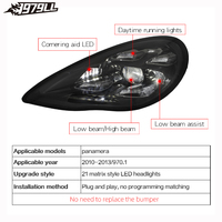 Faros Delanteros LED Matrix PDLS de Alta Calidad Estilo 2023 para Porsche Panamera 970 970.1 2009-2013, Actualización de Luces Delanteras