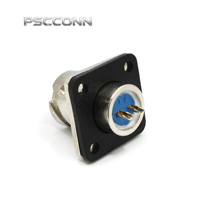 Connecteur électrique circulaire à baïonnette de qualité industrielle PSCCONN série FQC 2P 3P 4P 5P 6P 7P 9P, prise et fiche étanches