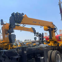 Grue montée sur camion SCS400-5, 16 tonnes, flèche à cinq sections, série de grues motorisées