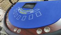 Table de Blackjack de Luxe Table de Poker de Casino T048