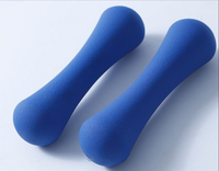 Dames halterset van neopreenrubber met antisliplaag en comfortabel handvat voor thuisgym en lichaams-/armtraining