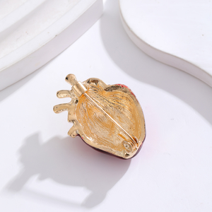 Großhandel medizinische Ausrüstung Souvenirs Doktor Brosche Cartoon menschliche Orgel Brust Blume Doktor Krankens ch wester Herz Brosche Legierung Pin - Product Image 3