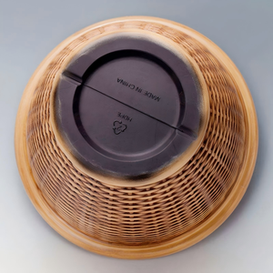 Étagère à <span class=keywords><strong>plantes</strong></span> en <span class=keywords><strong>plastique</strong></span> effet rotin écologique avec trou de drainage, emballage prêt <span class=keywords><strong>pour</strong></span> les programmes de centres de jardinage - Product Image 4