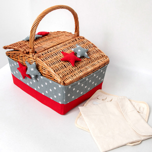 Haute qualité grande capacité aiguille à tricoter panier à coudre petite taille tissu Kit de <span class=keywords><strong>couture</strong></span> avec bricolage utilisation pour boîte de rangement de voyage - Product Image 3