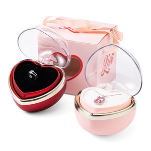 Nueva Caja de Regalo de Joyería con Diseño Floral en Forma de Corazón Mágico, con Sorpresa Romántica para una Hermosa Caja de Amor - Product Image 5