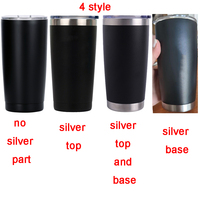 Couvercles pour gobelets de 12 oz, 20 oz, 30 oz, 30 oz, accessoires pour gobelets réutilisables, couvercle de remplacement, couvercle coulissant magnétique anti-fuite, gobelets imprimés, boîte