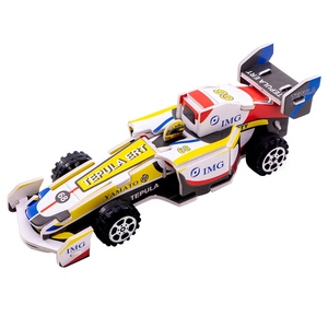 Rompecabezas de papel 3D para niños, modelo de ensamblaje DIY, no se requieren herramientas, regalo creativo hecho a mano, juguete educativo de aprendizaje - Product Image 5