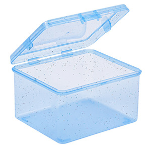 Boîte de rangement à rabat multifonctionnelle, organisateur anti-poussière pour jouets et objets de collection, capacité de 201 à 300 ml - Product Image 2
