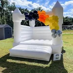 Hot Sale Wedding Mini Jump House Inflatable White Bounce For Party