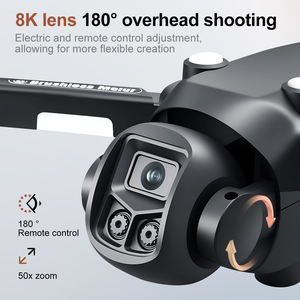 New Hot Selling full set 4K HD Video <b>VR</b> goggles FPV V158 Drone Racing Obstacle Avoidance Foldable Drone for Aerial Photography - Product Image 6