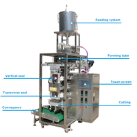 Machine d'emballage pour sauces tomate, sauces salade, sauces moutarde, mayonnaises, sauces chili, sauces barbecue, vente directe d'usine