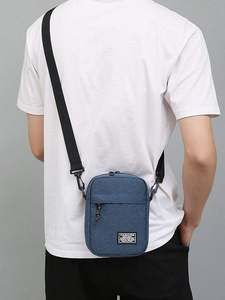 Bolso Bandolera Estilo Satchel I-0617 de Fábrica, Bolso Lateral Impermeable Personalizado para Chicos, Bolso de Hombro Único de Diseño Moderno - Product Image 6