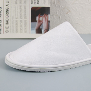 [Personnalisable] Consommables pour l'hôtellerie et le tourisme, Fournitures hôtelières, Chaussons jetables antidérapants aspect coton de qualité commerciale - Product Image 4