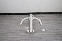 Mesa de Computadora Plegable Neumática de Metal ADA, Ajustable en Altura, para Sala de Estar, Escritorio de Oficina Móvil con Ángulo de Inclinación de 0-90 Grados