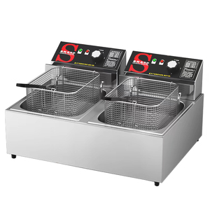 <span class=keywords><strong>Friteuse</strong></span> Électrique Commerciale Professionnelle en Acier Inoxydable <span class=keywords><strong>pour</strong></span> Frites et Poulet Frit – Offre Spéciale - Product Image 1