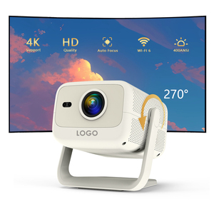 R2 Pro Tự Động Chướng Ngại Vật Tránh Máy Chiếu Không Dây Với 400ANSI Độ Sáng Cho Hình Ảnh Rõ Ràng - Product Image 1